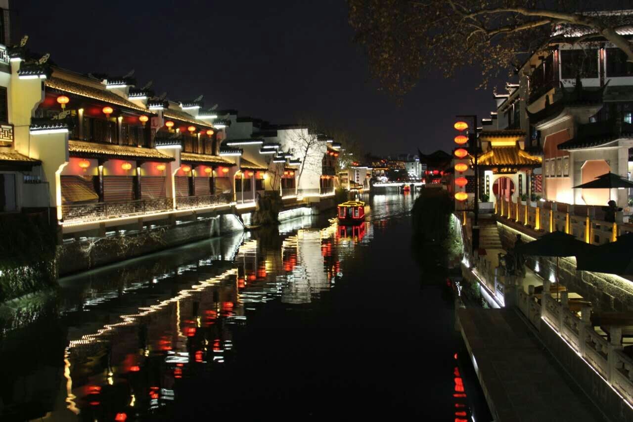 南京夫子庙景观亮化 南京夫子庙景观亮化